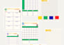 create aesthetic and minimalist printable planner pdfs